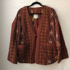 Madewell Embroidered Cotton Canvas Jacket